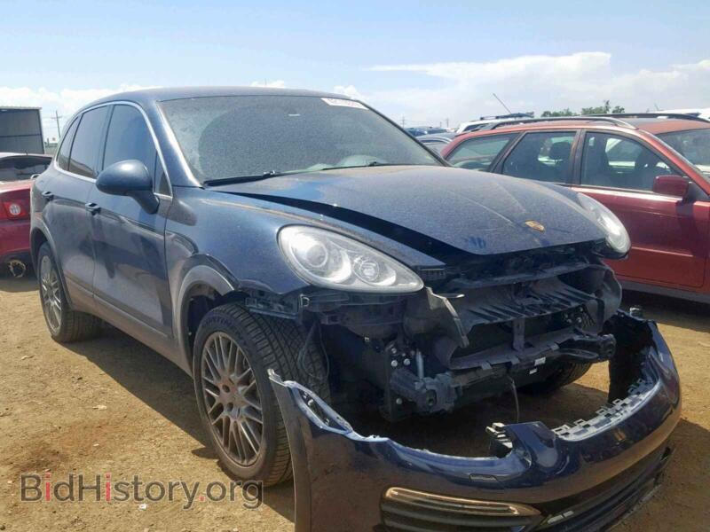 2012 Porsche CAYENNE S (VIN WP1AB2A23CLA45560) — photo 1 of 10, Copart, damage: front end