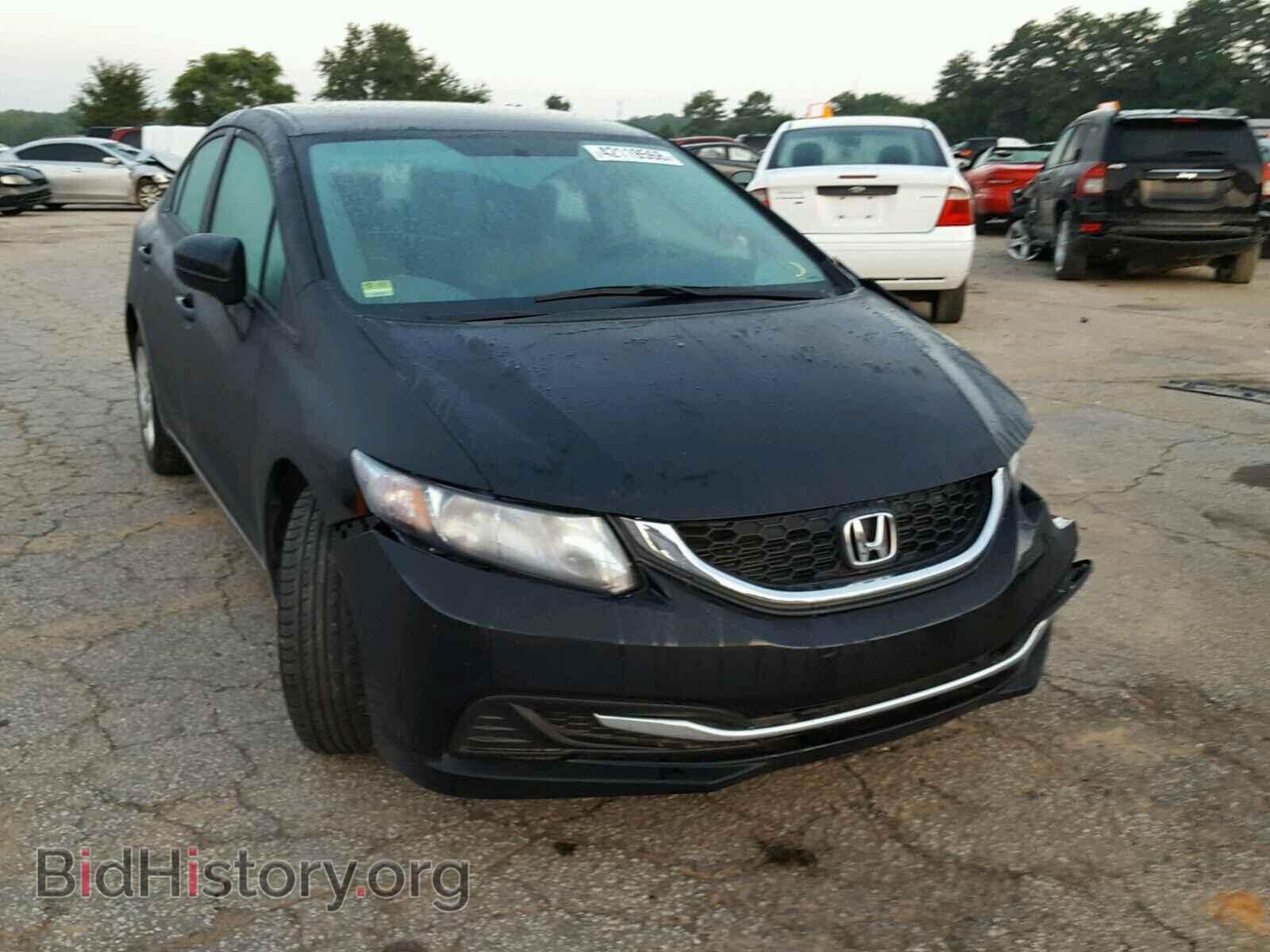 Фотография 19XFB2F58EE061176 - HONDA CIVIC LX 2014