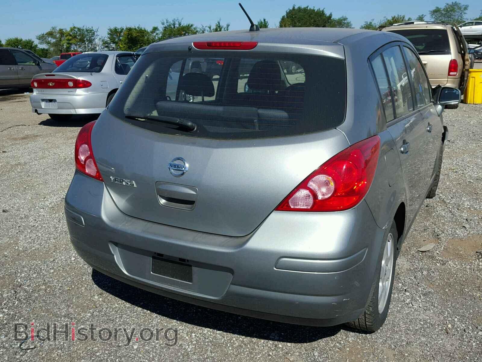 2007 NISSAN VERSA - VIN: 3N1BC13E17L354428 - Фото 4