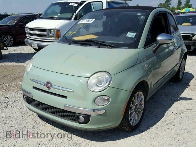 2012 FIAT 500 - VIN: 3C3CFFER1CT109424 - Фото 2