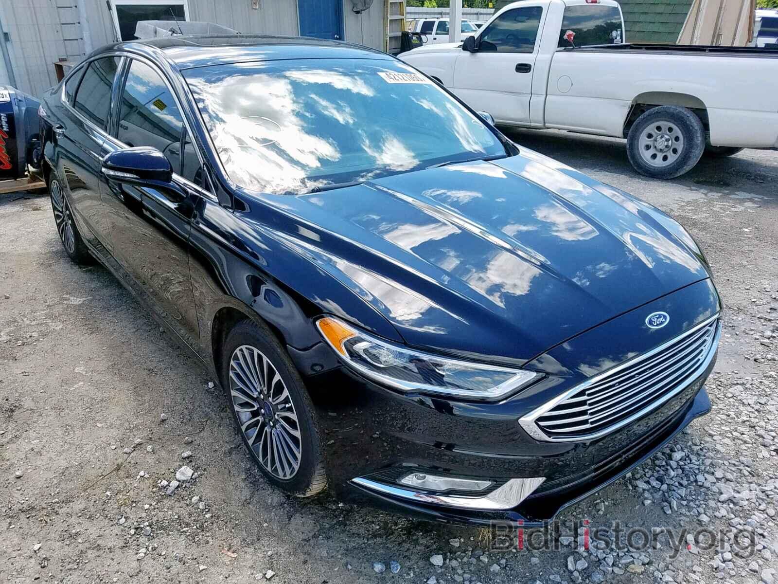 Photo 3FA6P0H92HR263570 - FORD FUSION SE 2017