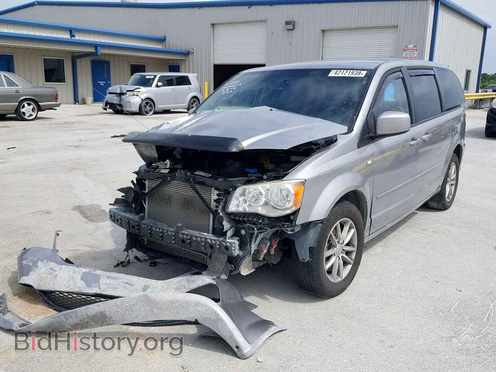 2014 DODGE CARAVAN - VIN: 2C4RDGBG0ER411636 - Фото 2