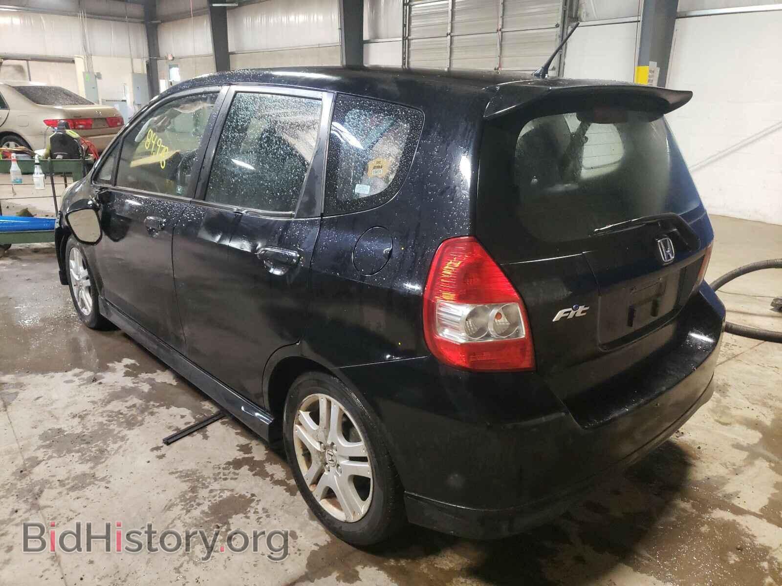 2007 HONDA FIT - VIN: JHMGD37697S058538 - Фото 3