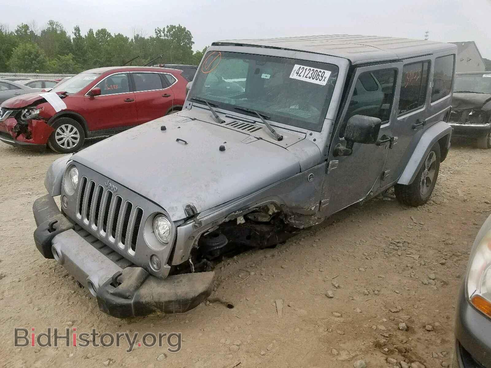 2017 JEEP WRANGLER - VIN: 1C4BJWEG3HL725522 - Фото 2