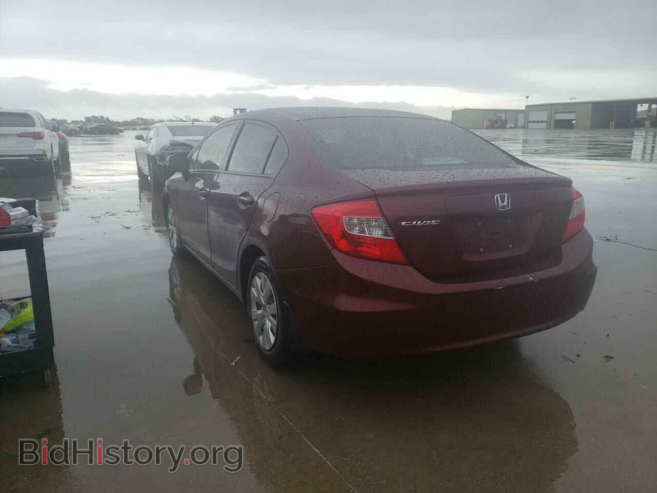 2012 HONDA CIVIC - VIN: 2HGFB2F53CH606848 - Фото 3
