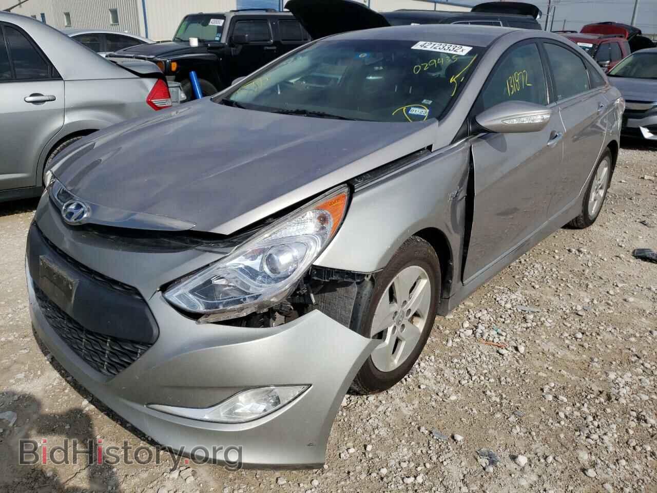 2012 HYUNDAI SONATA - VIN: KMHEC4A42CA029435 - Фото 2