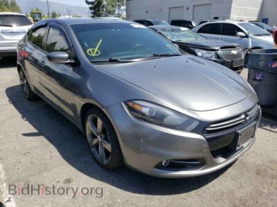 2013 Dodge DART Dart SXT, темно-серый — VIN 1C3CDFBH3DD285190, Copart