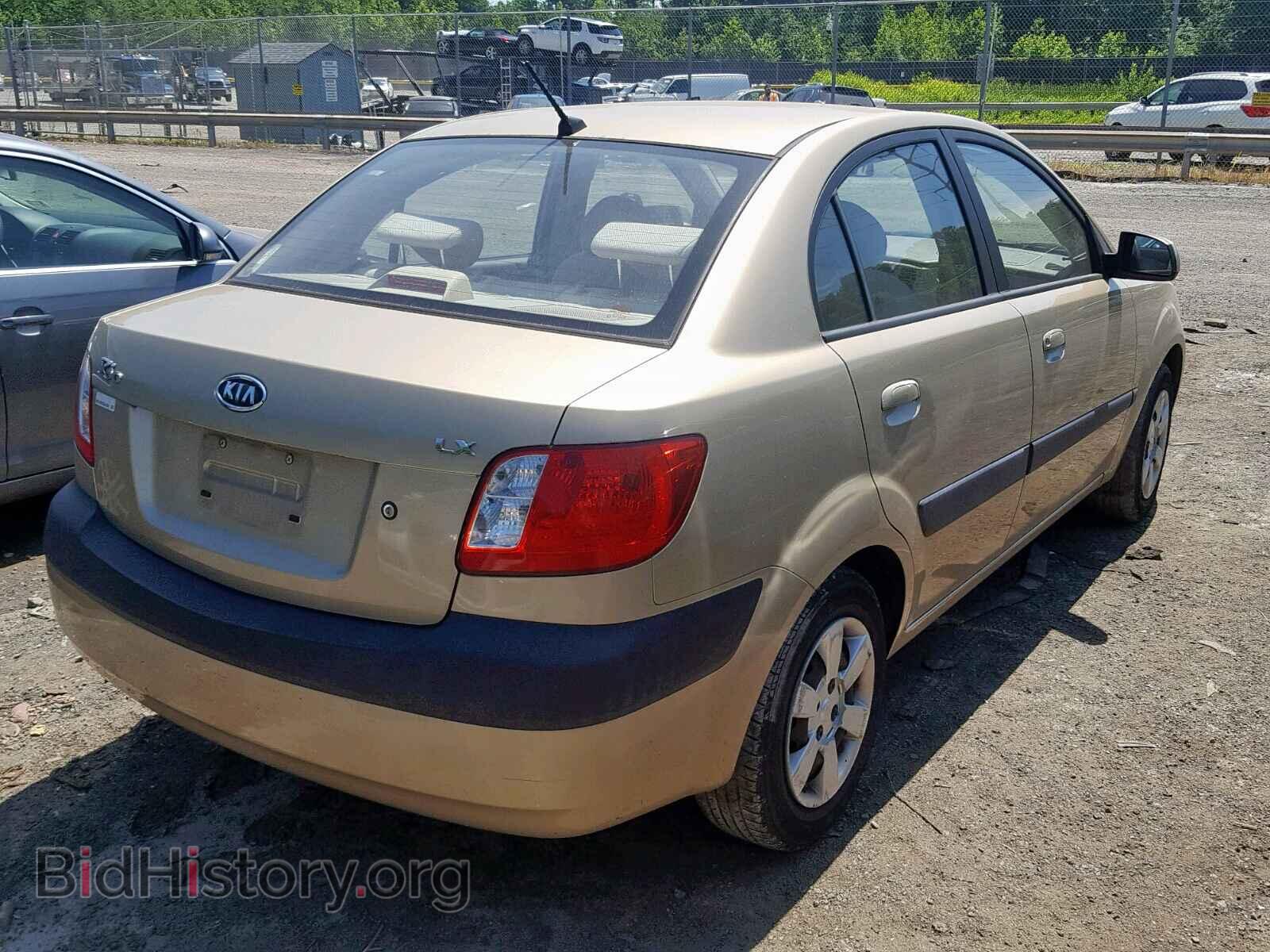 2007 KIA RIO BASE - VIN: KNADE123776192070 - Photo 4