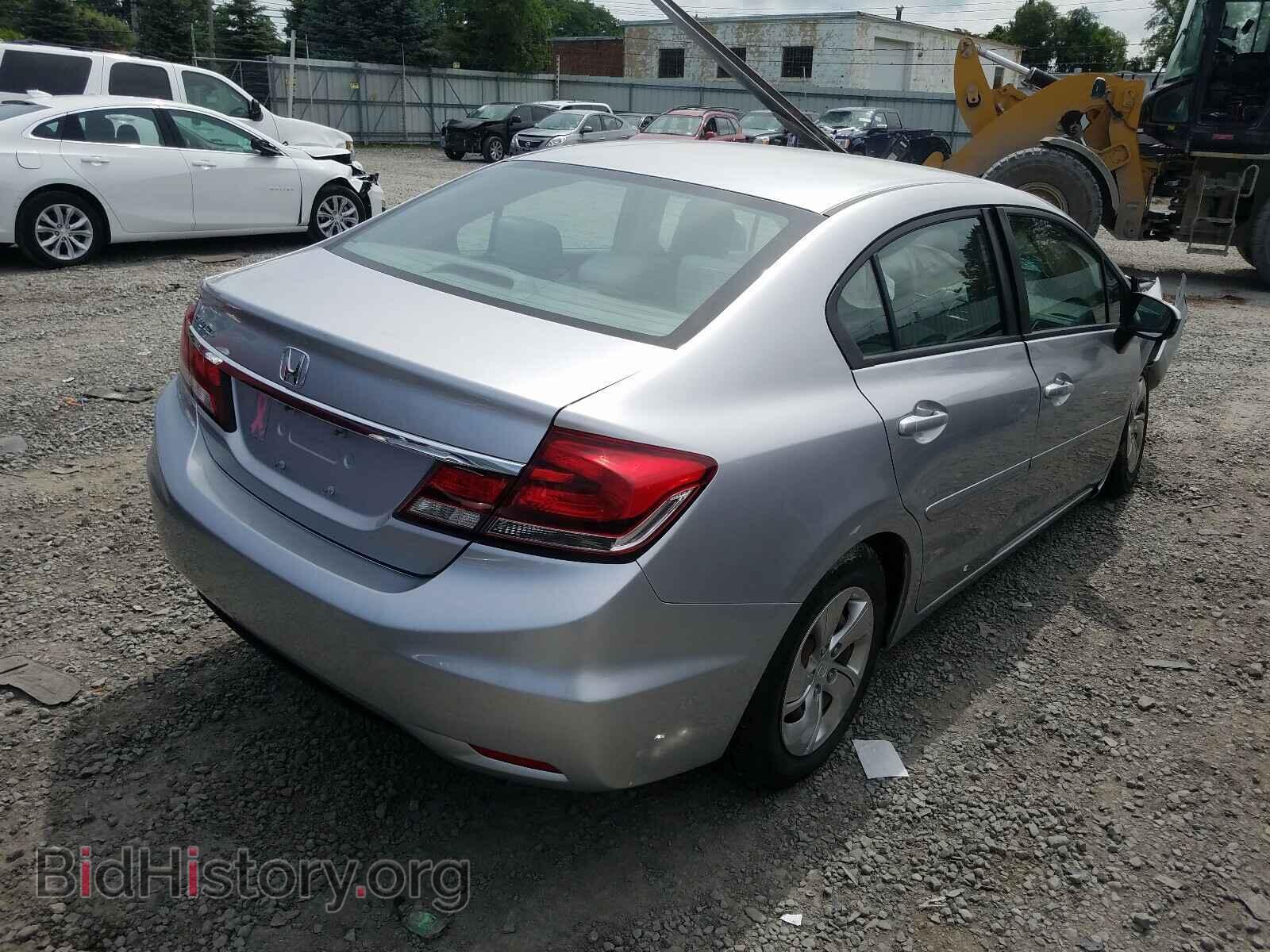 2014 HONDA CIVIC - VIN: 19XFB2F56EE250392 - Фото 4