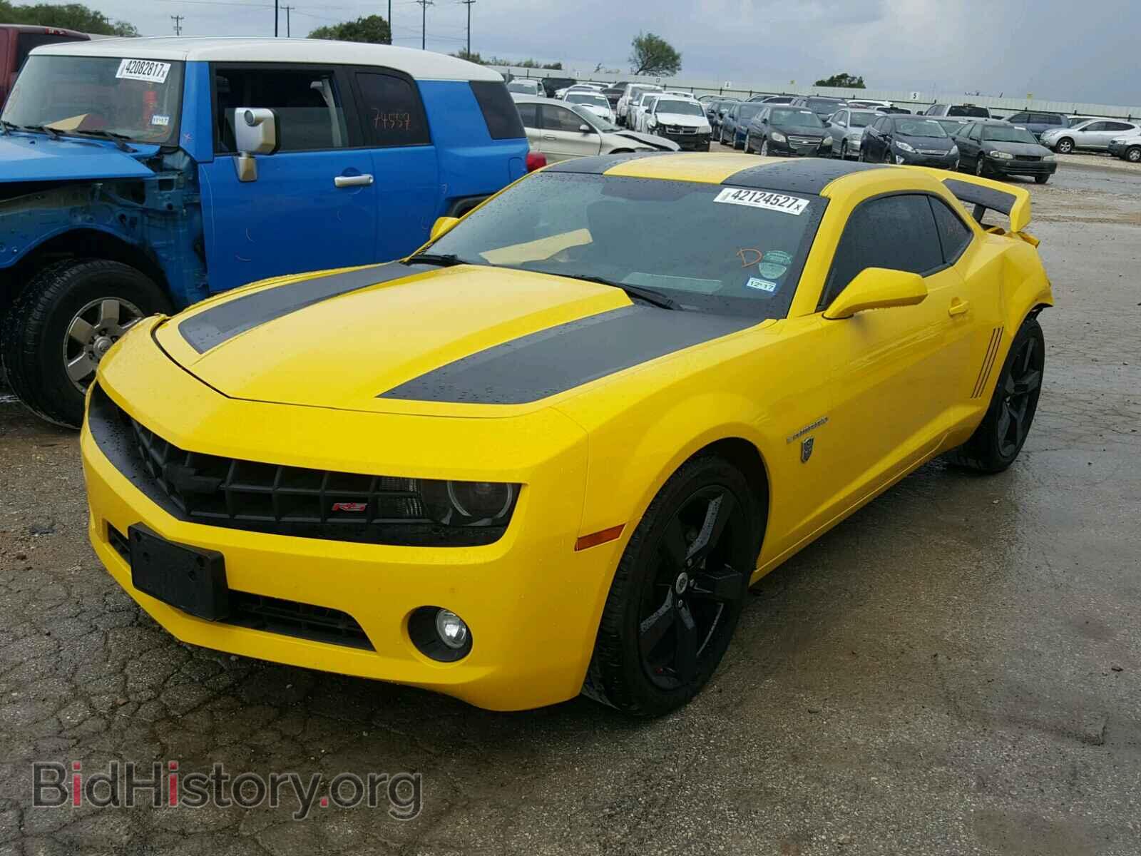 2012 CHEVROLET CAMARO - VIN: 2G1FC1E36C9137649 - Фото 2
