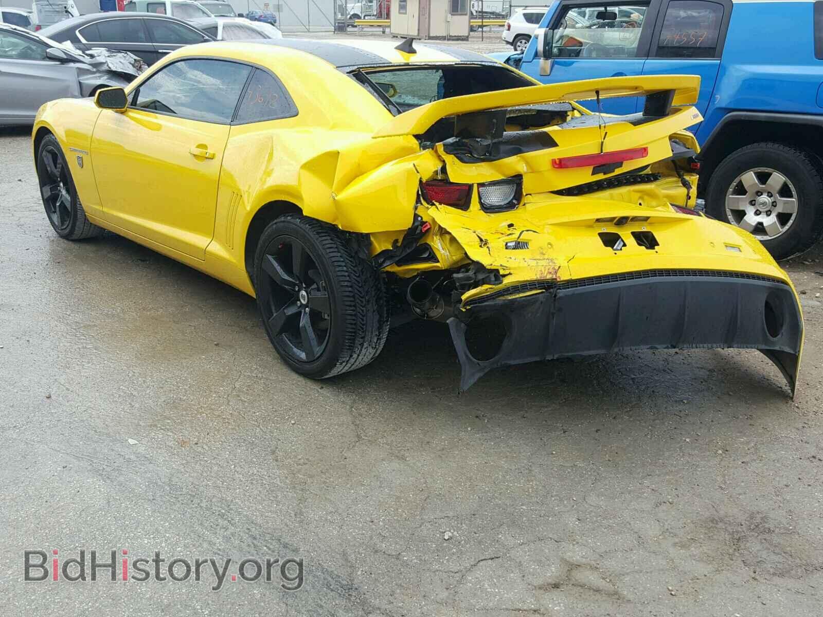 2012 CHEVROLET CAMARO - VIN: 2G1FC1E36C9137649 - Фото 3