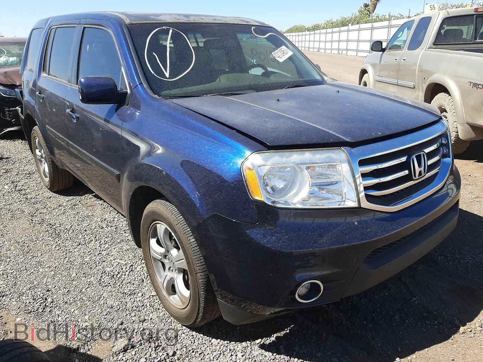Фотография 5FNYF3H58FB002995 - HONDA PILOT 2015