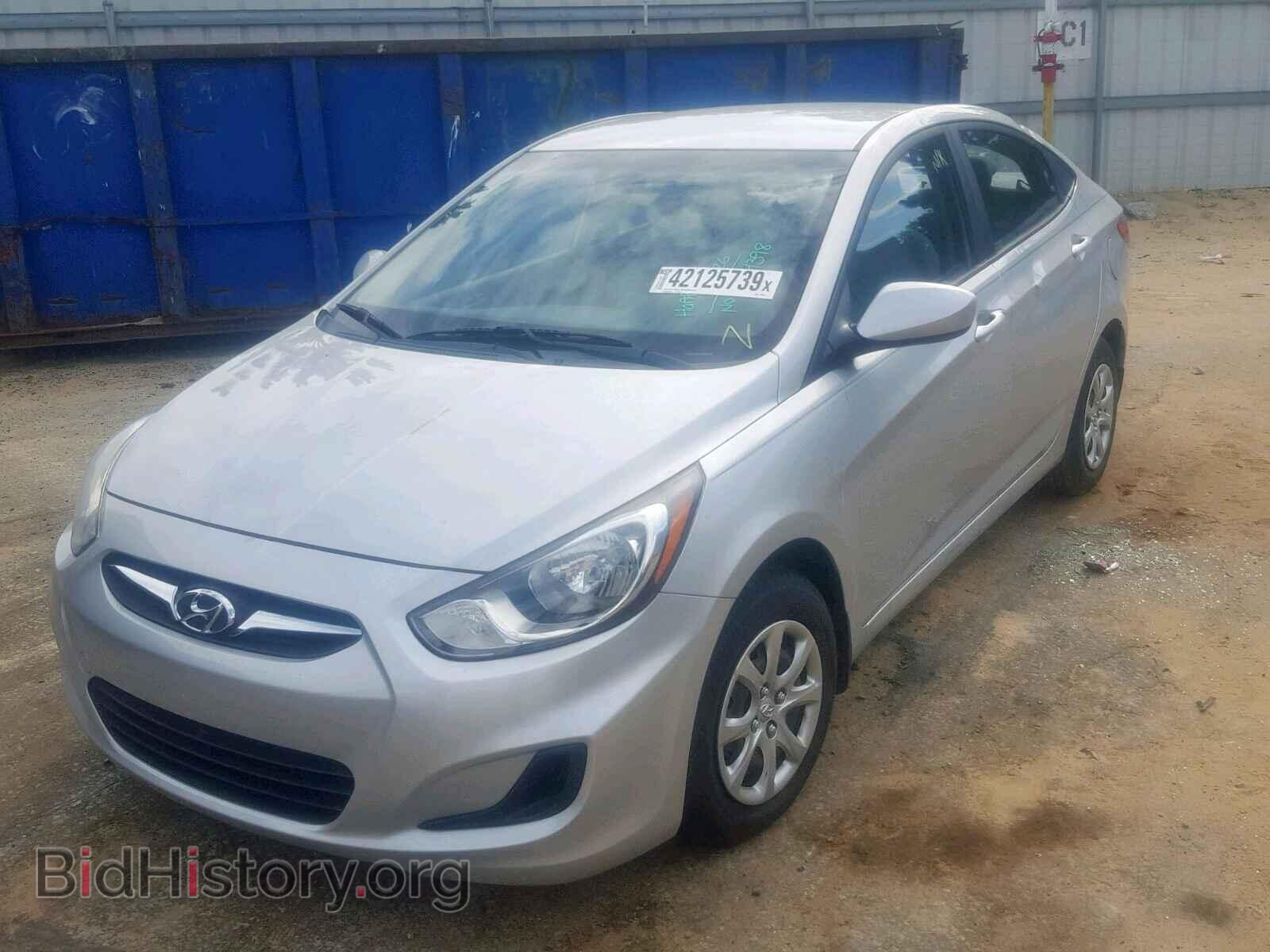 2013 HYUNDAI ACCENT - VIN: KMHCT4AE9DU327643 - Фото 2