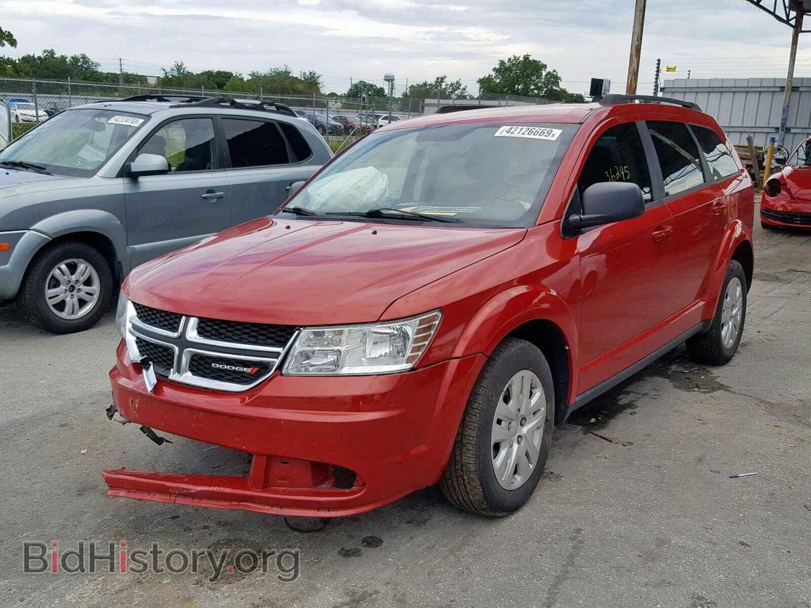 2017 DODGE JOURNEY SE - VIN: 3C4PDCAB2HT519439 - Фото 2