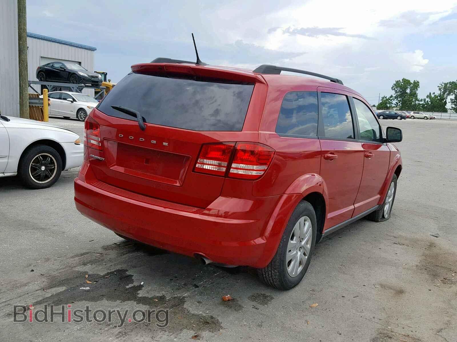 2017 DODGE JOURNEY SE - VIN: 3C4PDCAB2HT519439 - Фото 4