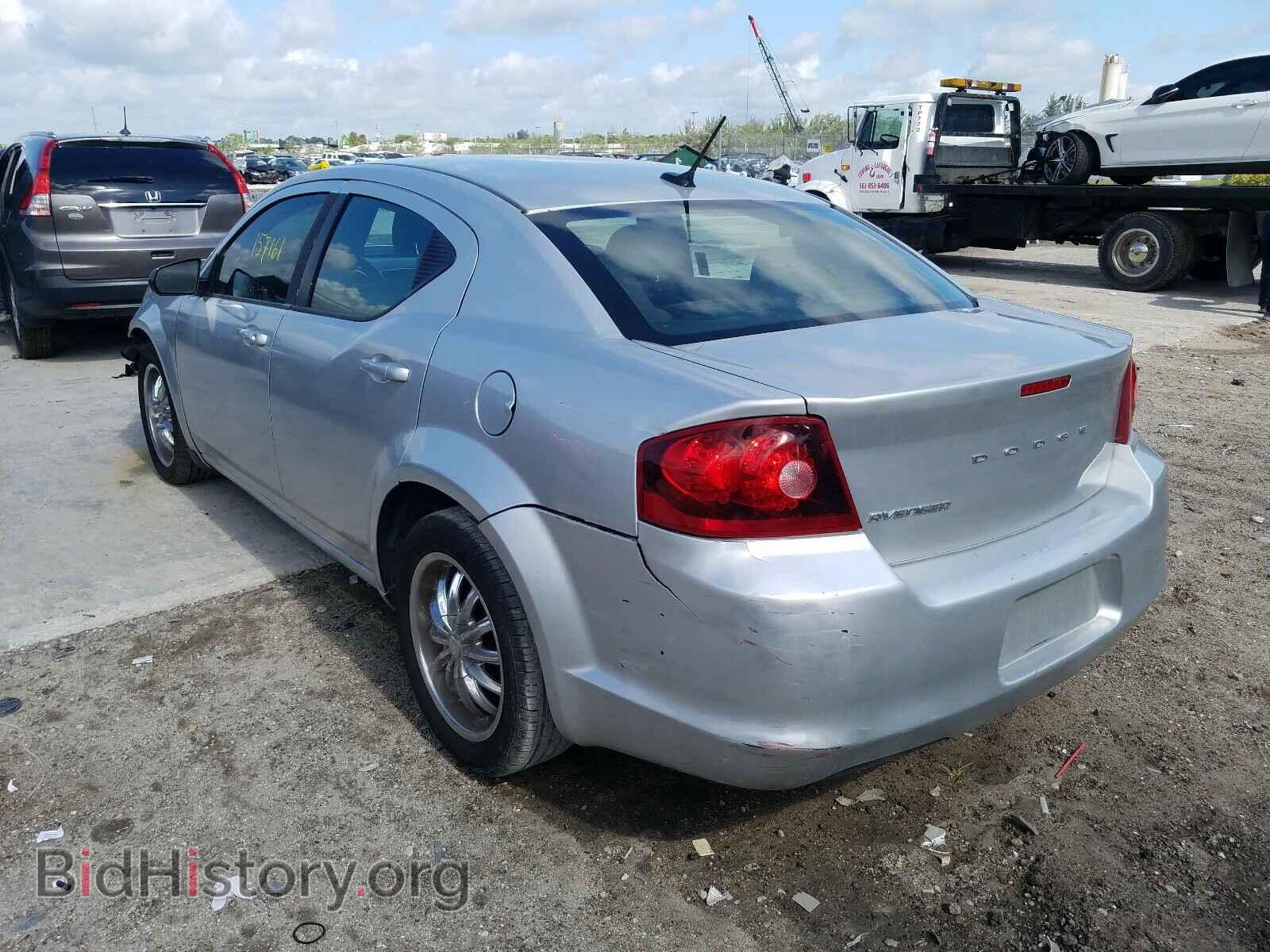 2012 DODGE AVENGER - VIN: 1C3CDZAB9CN157737 - Фото 3