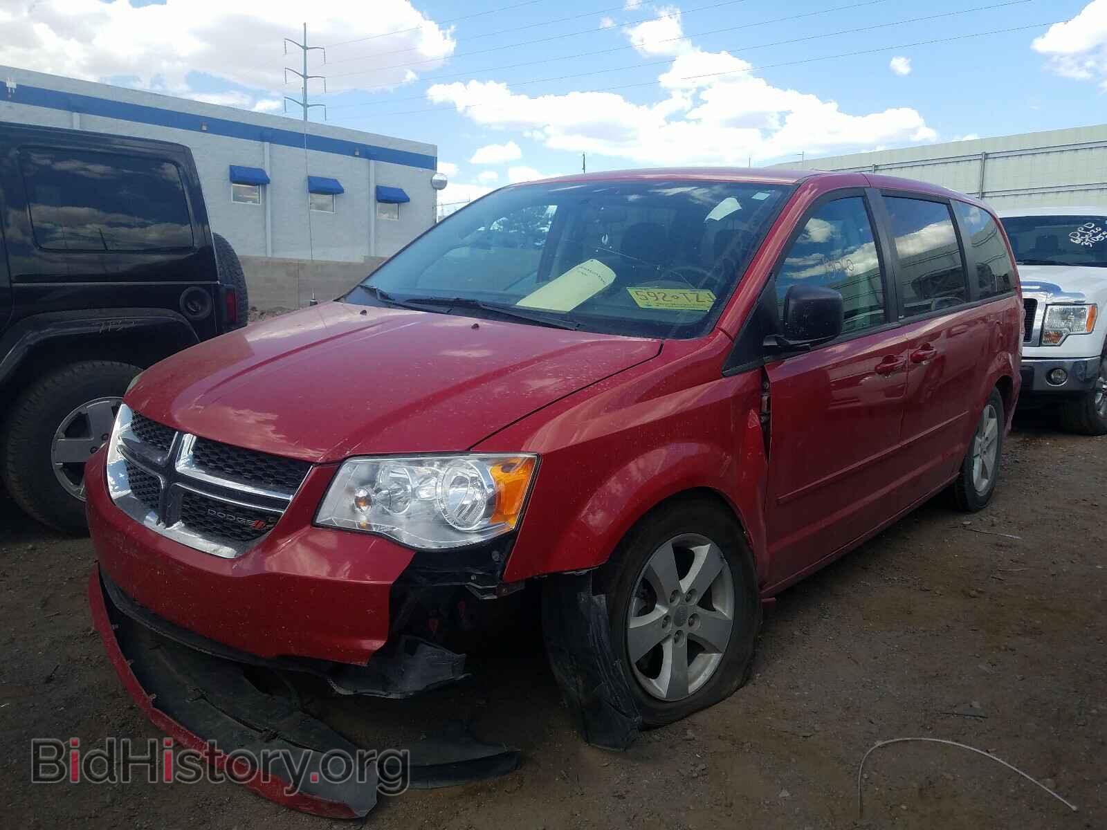 2013 DODGE CARAVAN - VIN: 2C4RDGBG6DR723300 - Фото 2