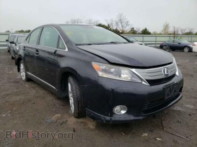2010 Lexus HS HS 250h, black — VIN JTHBB1BA8A2005076, Copart