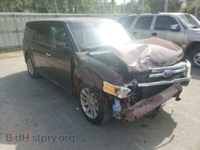 2010 Ford FLEX Flex SEL, maroon — VIN 2FMGK5CC8ABB09944, Copart
