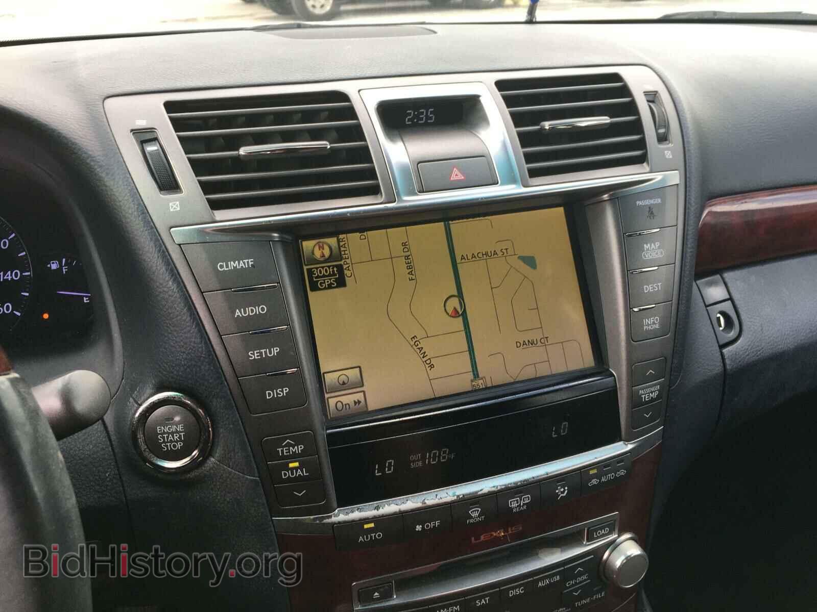 2010 LEXUS LS460 - VIN: JTHGL5EF6A5041400 - Фото 9