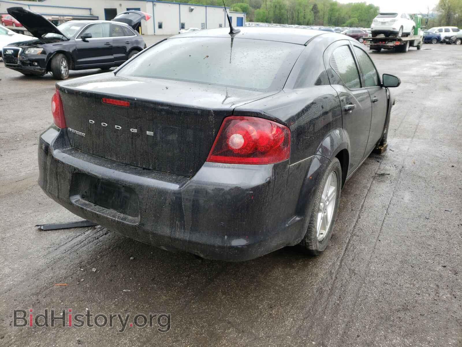 2011 DODGE AVENGER - VIN: 1B3BD1FB4BN519006 - Фото 4