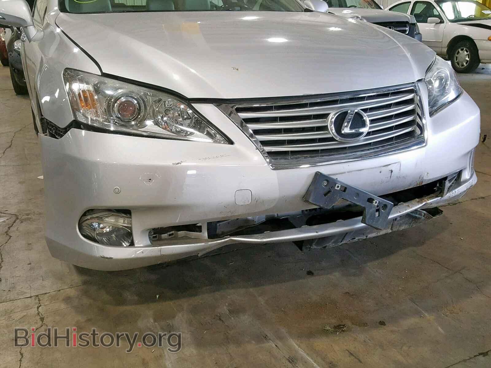 2012 LEXUS ES350 - VIN: JTHBK1EG8C2500977 - Фото 9