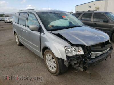 2014 Chrysler MINIVAN Town & COU, silver — VIN 2C4RC1BG0ER158026, Copart