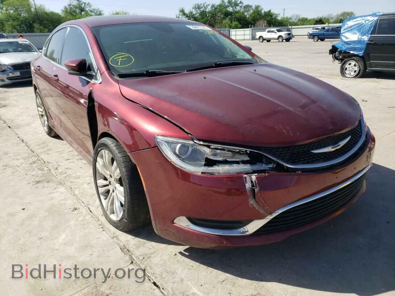 Фотография 1C3CCCABXFN536458 - CHRYSLER 200 2015