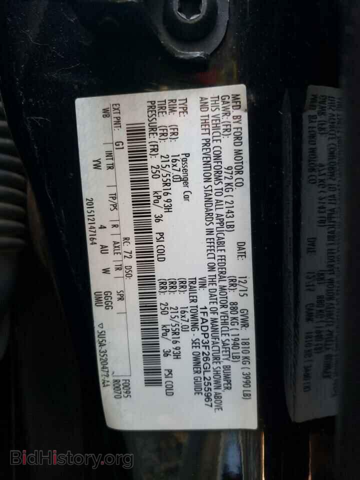 2016 FORD FOCUS - VIN: 1FADP3F26GL255967 - Photo 13