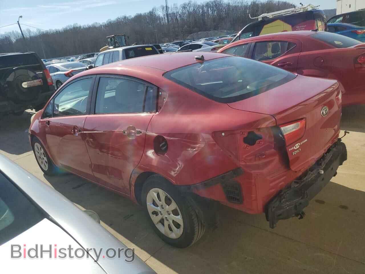 2013 KIA RIO - VIN: KNADM4A32D6309376 - Фото 2