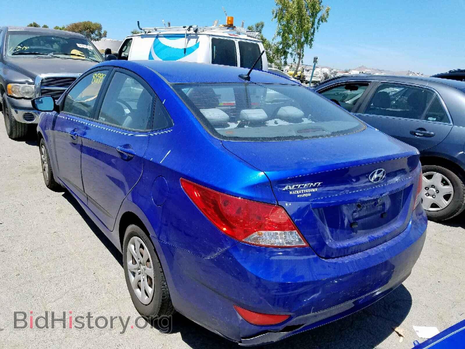 2013 HYUNDAI ACCENT - VIN: KMHCT4AE2DU280391 - Фото 3
