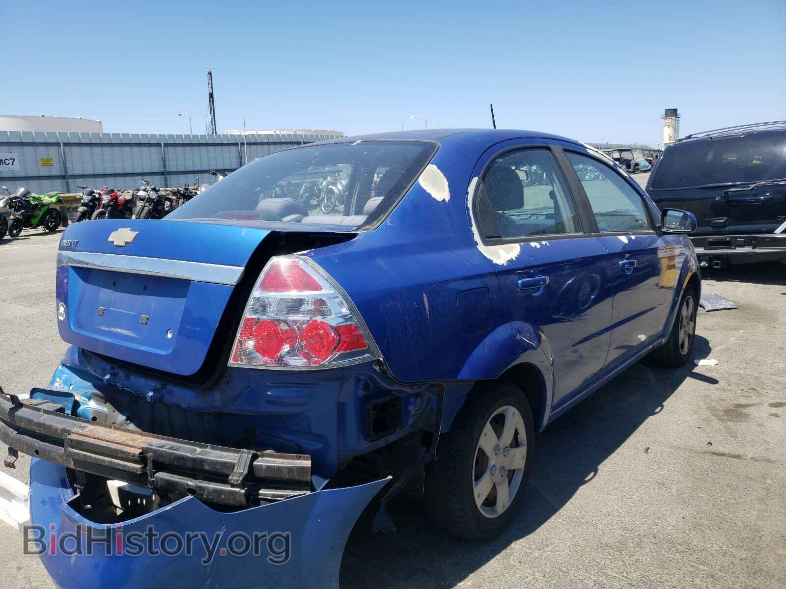 2009 CHEVROLET AVEO - VIN: KL1TD56E79B348064 - Фото 4