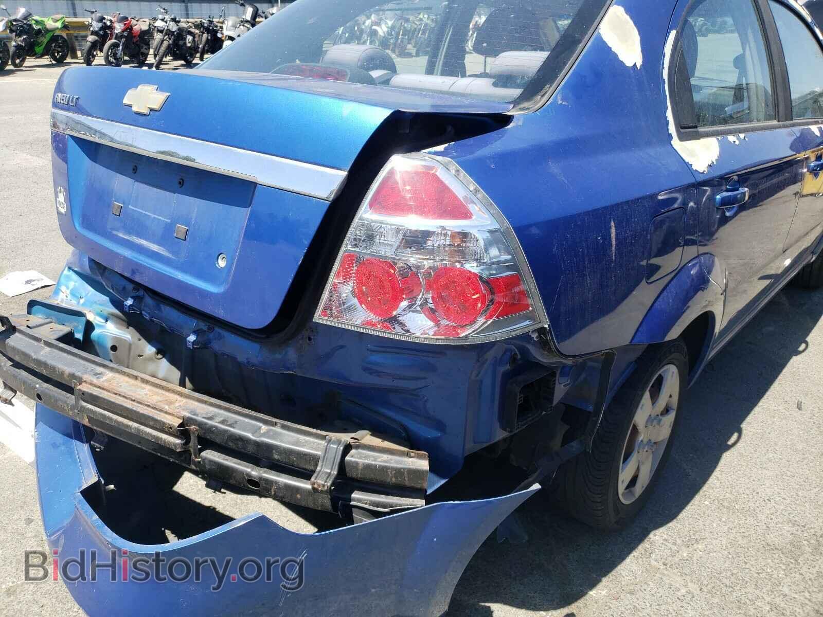 2009 CHEVROLET AVEO - VIN: KL1TD56E79B348064 - Фото 9