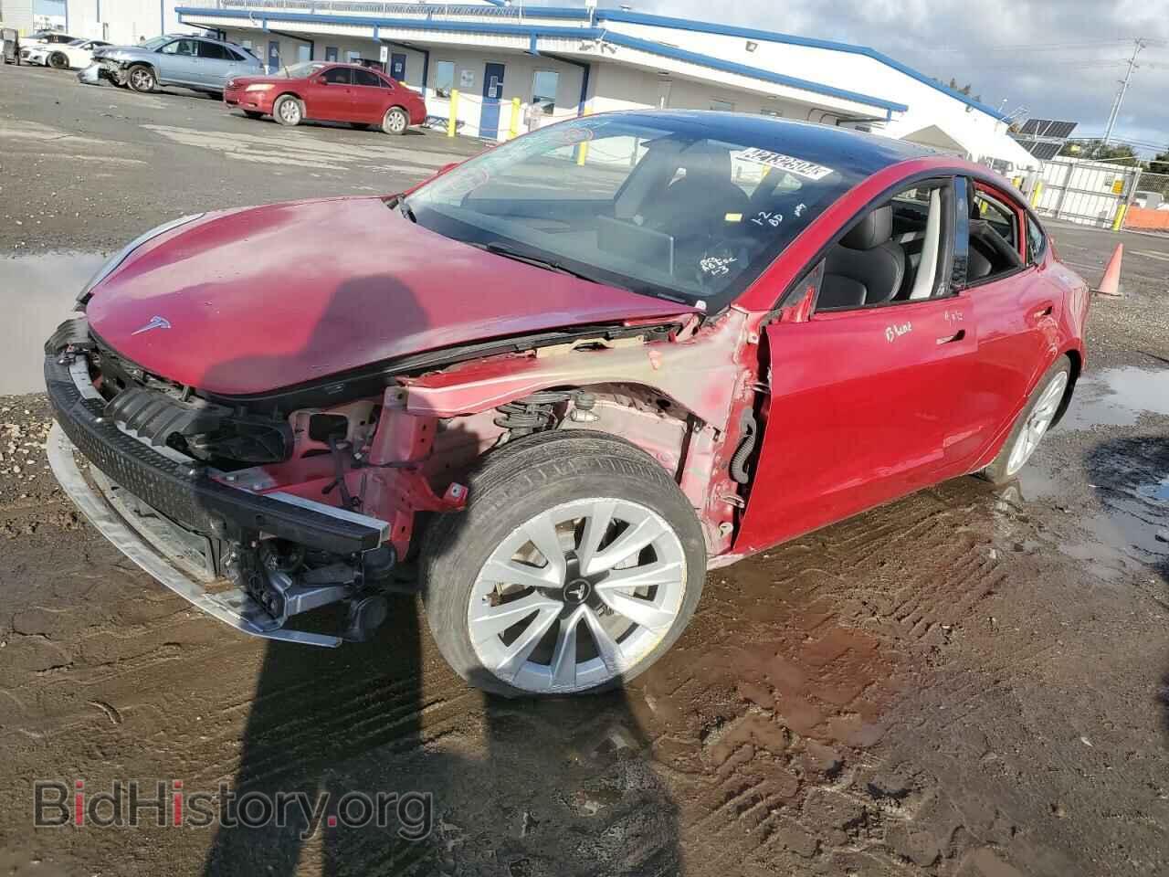 Фотография 5YJ3E1EB0NF144168 - TESLA MODEL 3 2022