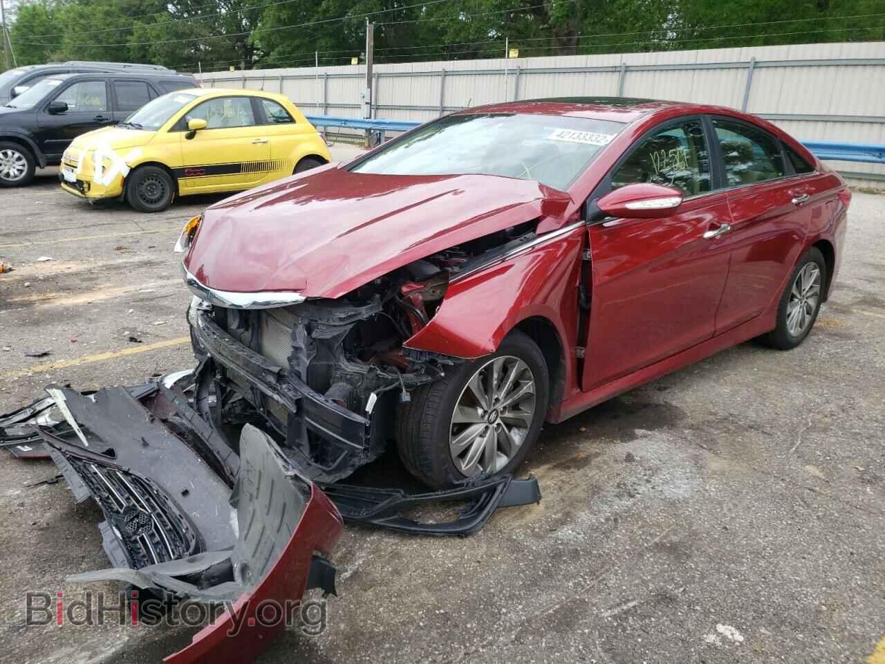 2014 HYUNDAI SONATA - VIN: 5NPEC4AC9EH886777 - Фото 2