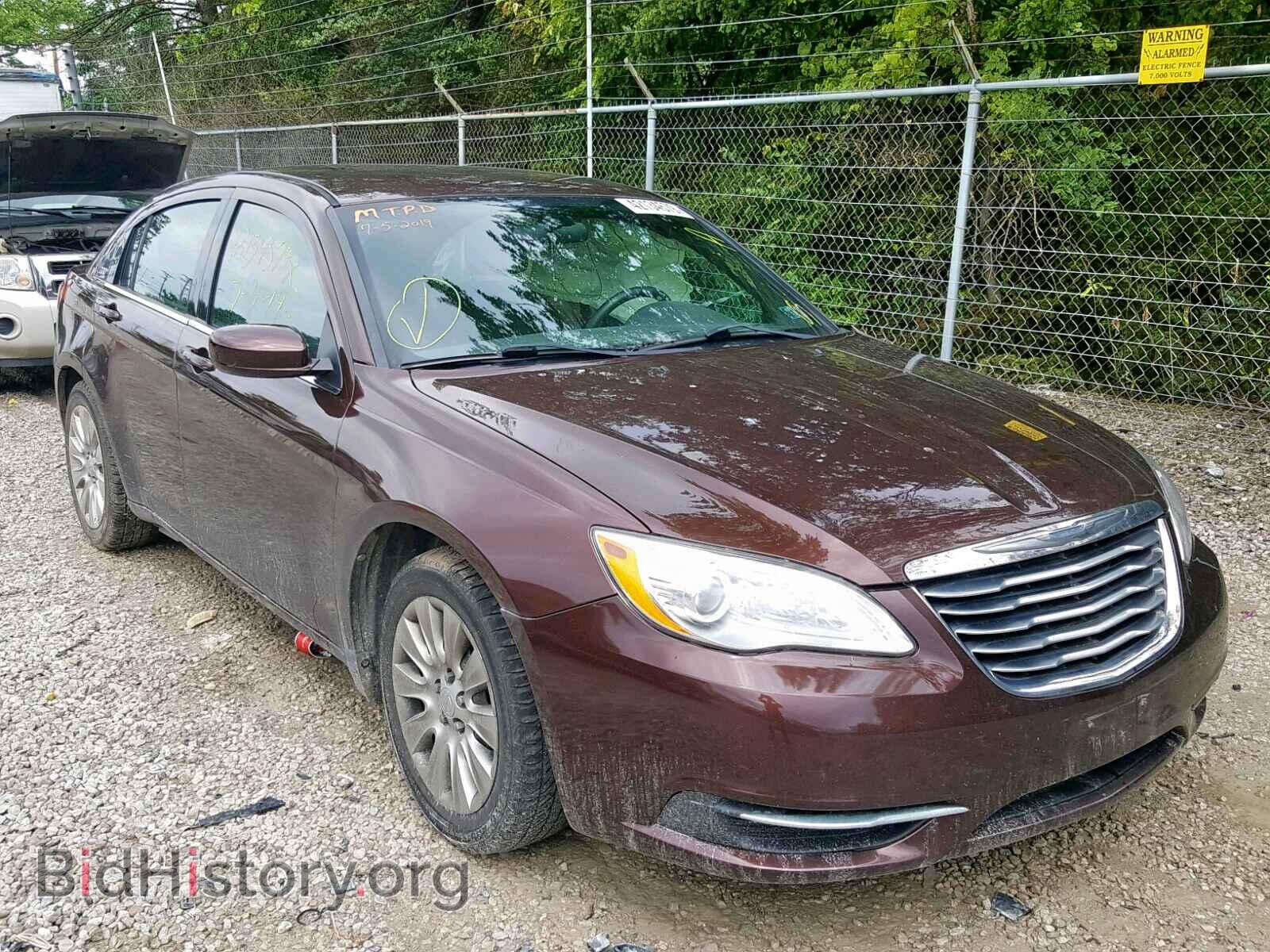 Photo 1C3CCBAB9DN762157 - CHRYSLER 200 2013