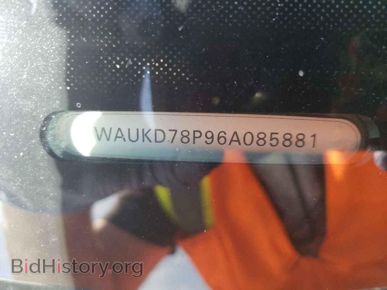 2006 AUDI A3 - VIN: WAUKD78P96A085881 - Фото 10