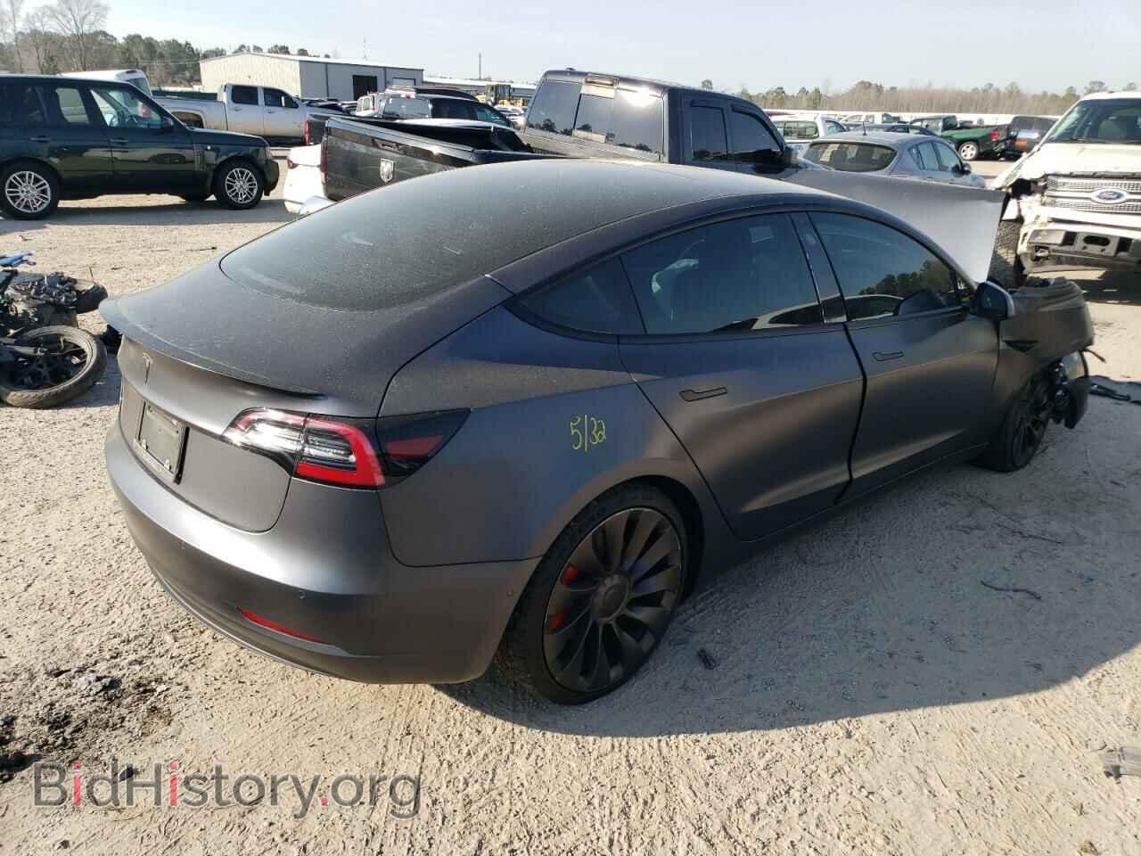 2022 TESLA MODEL 3 - VIN: 5YJ3E1ECXNF175744 - Фото 3