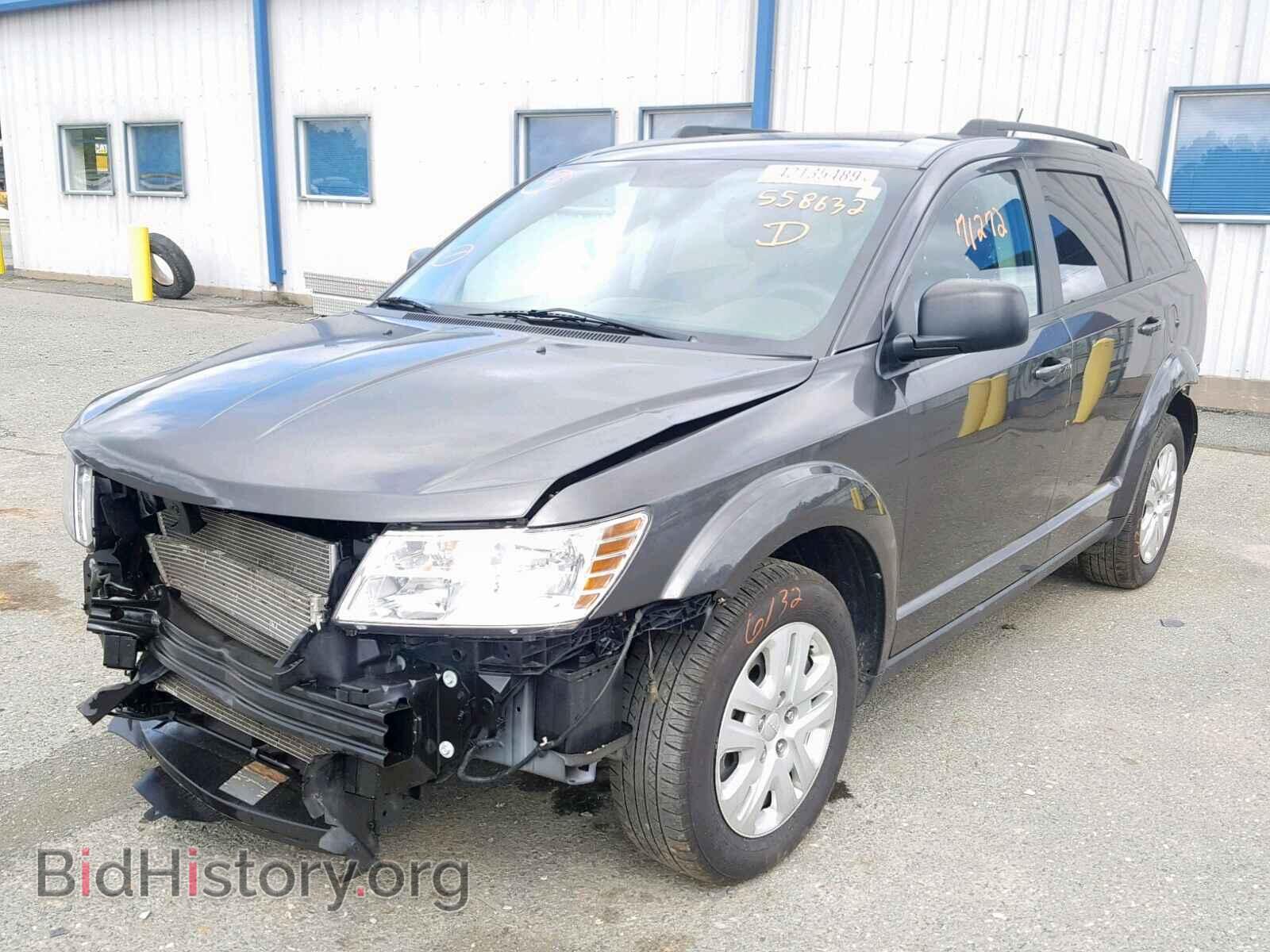 2017 DODGE JOURNEY SE - VIN: 3C4PDCAB4HT558632 - Фото 2