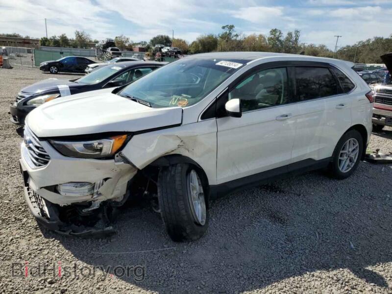 2021 Ford EDGE SEL (VIN 2FMPK4J90MBA24649) — фото 1 из 13, Copart, повреждение: передняя часть