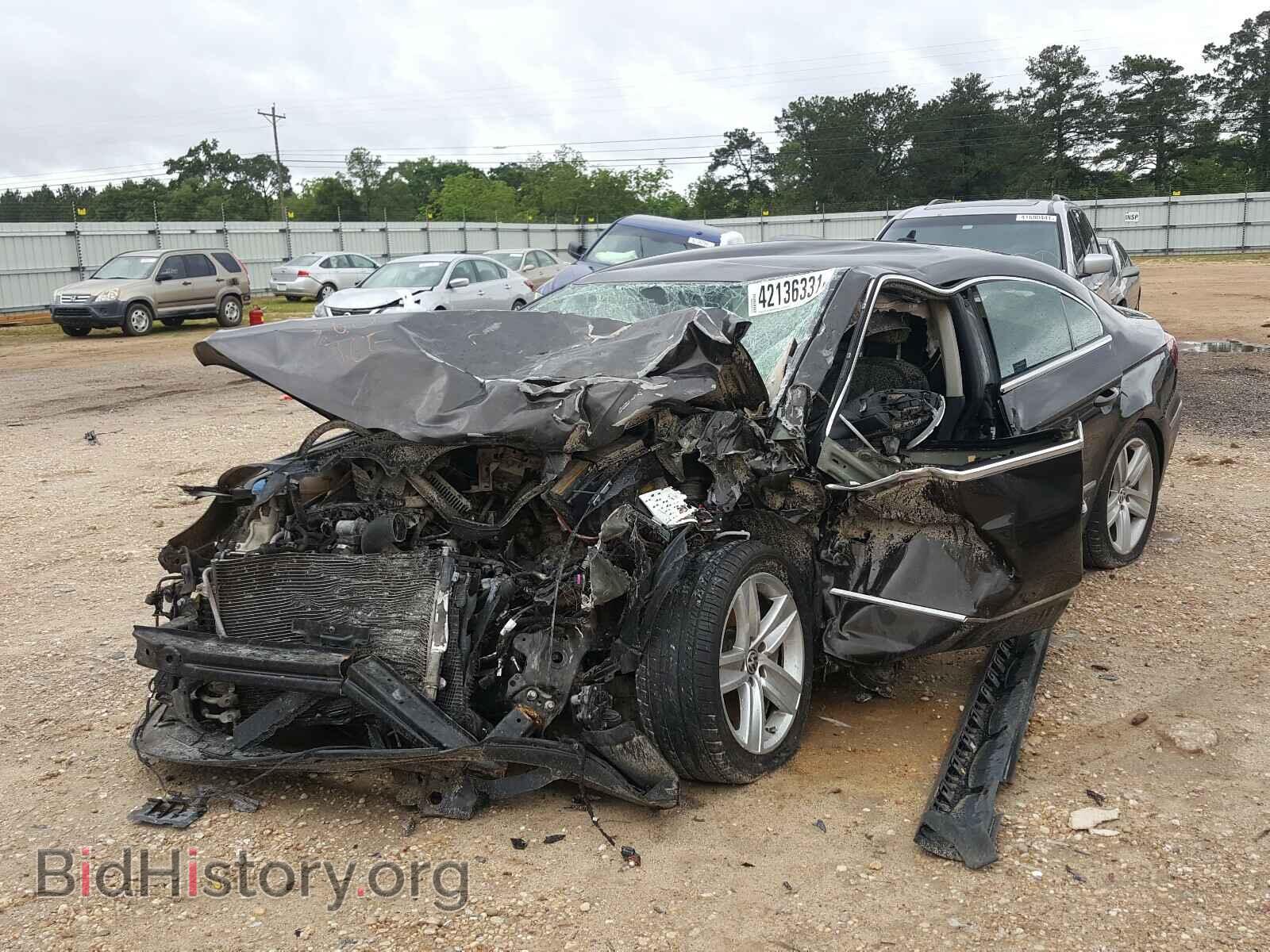 2014 VOLKSWAGEN CC - VIN: WVWBP7AN5EE530031 - Фото 2