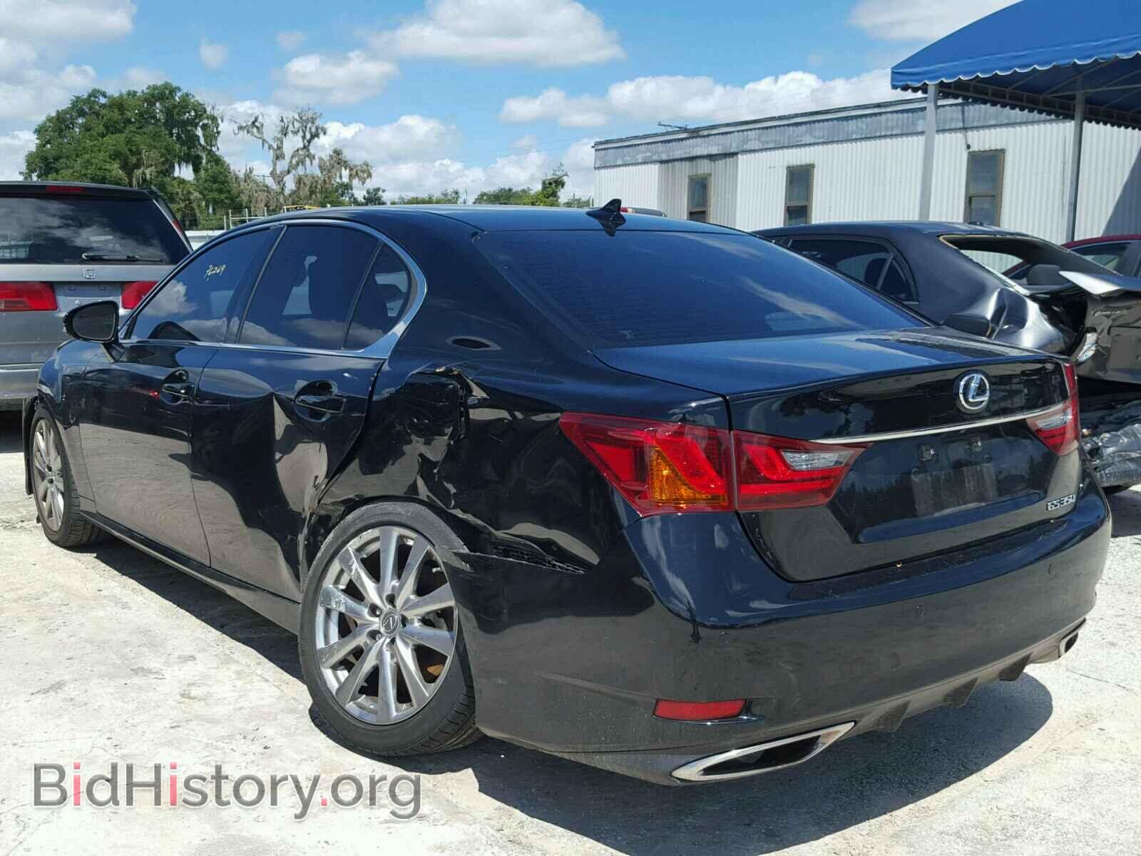 2013 LEXUS GS350 - VIN: JTHBE1BL5D5018458 - Фото 3