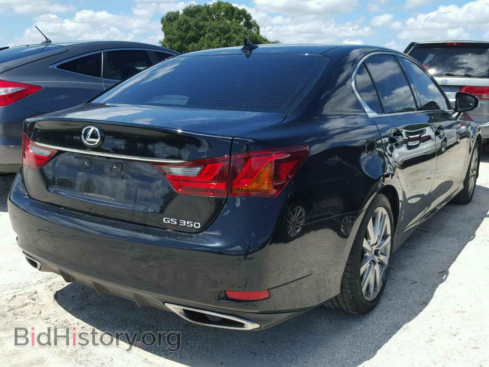 2013 LEXUS GS350 - VIN: JTHBE1BL5D5018458 - Фото 4