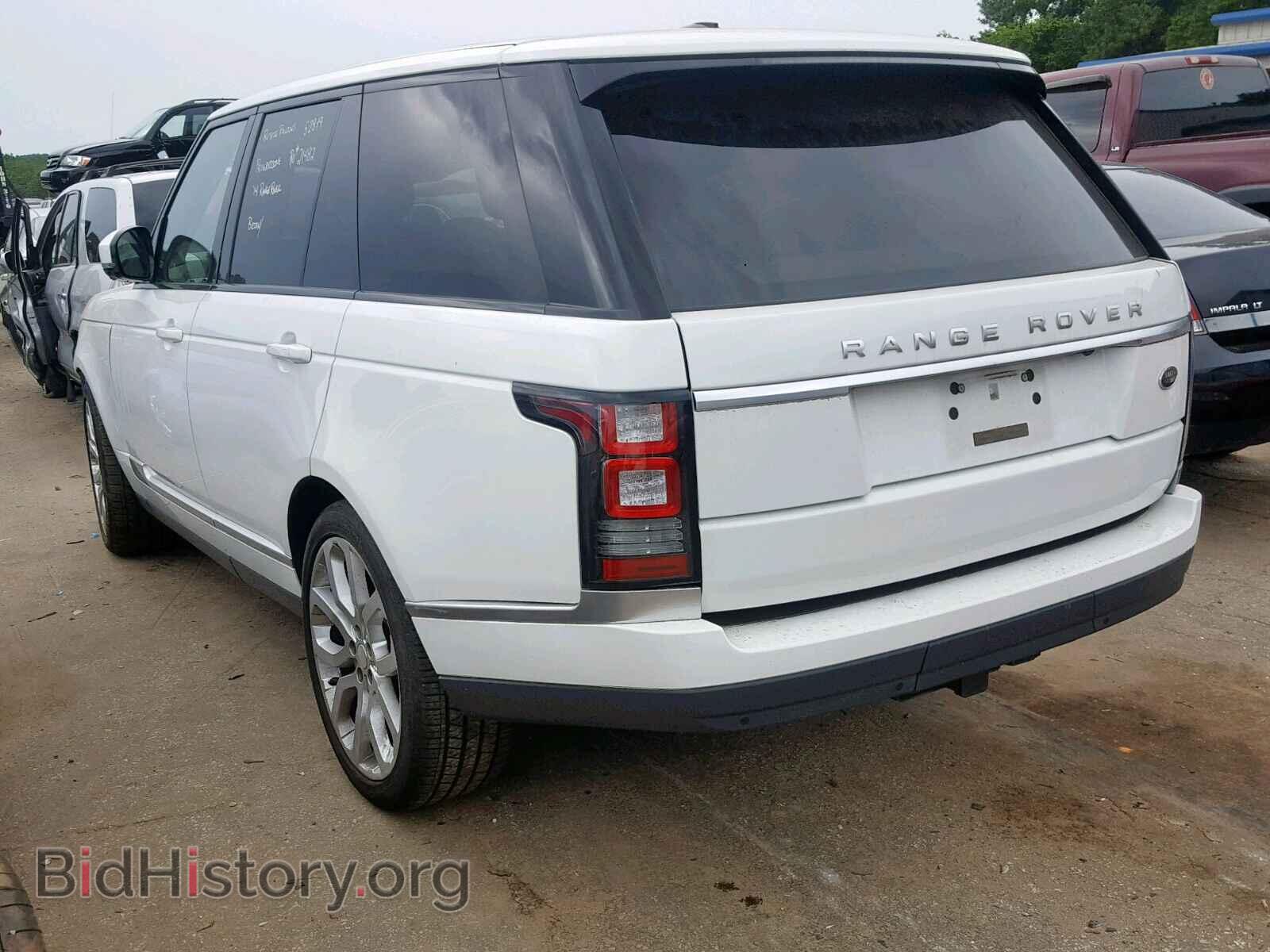 2014 LAND ROVER RANGE ROVE - VIN: SALGS2WF7EA141299 - Фото 3