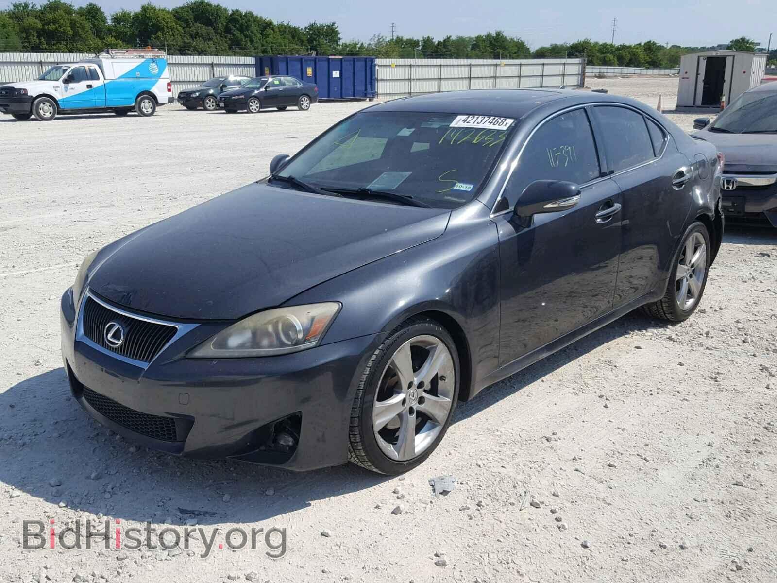 2011 LEXUS IS 250 - VIN: JTHBF5C24B5142633 - Фото 2