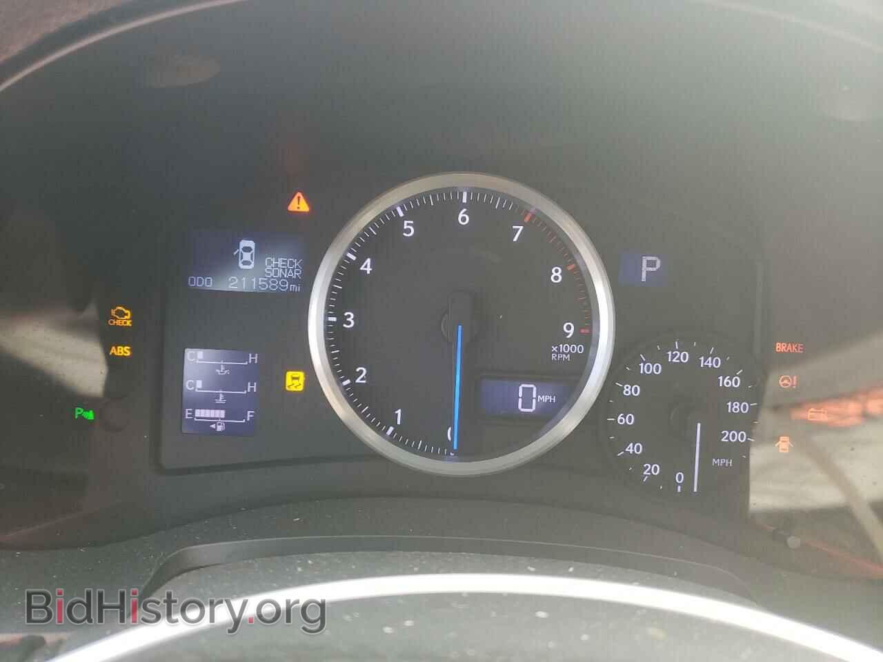 2011 LEXUS IS - VIN: JTHBP5C25B5009506 - Photo 9