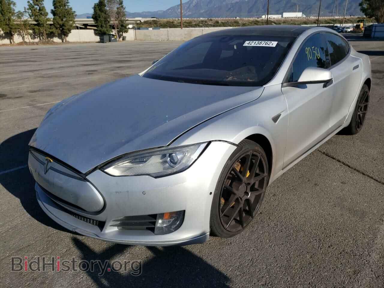 2014 TESLA MODEL S - VIN: 5YJSA1H27EFP64325 - Фото 2