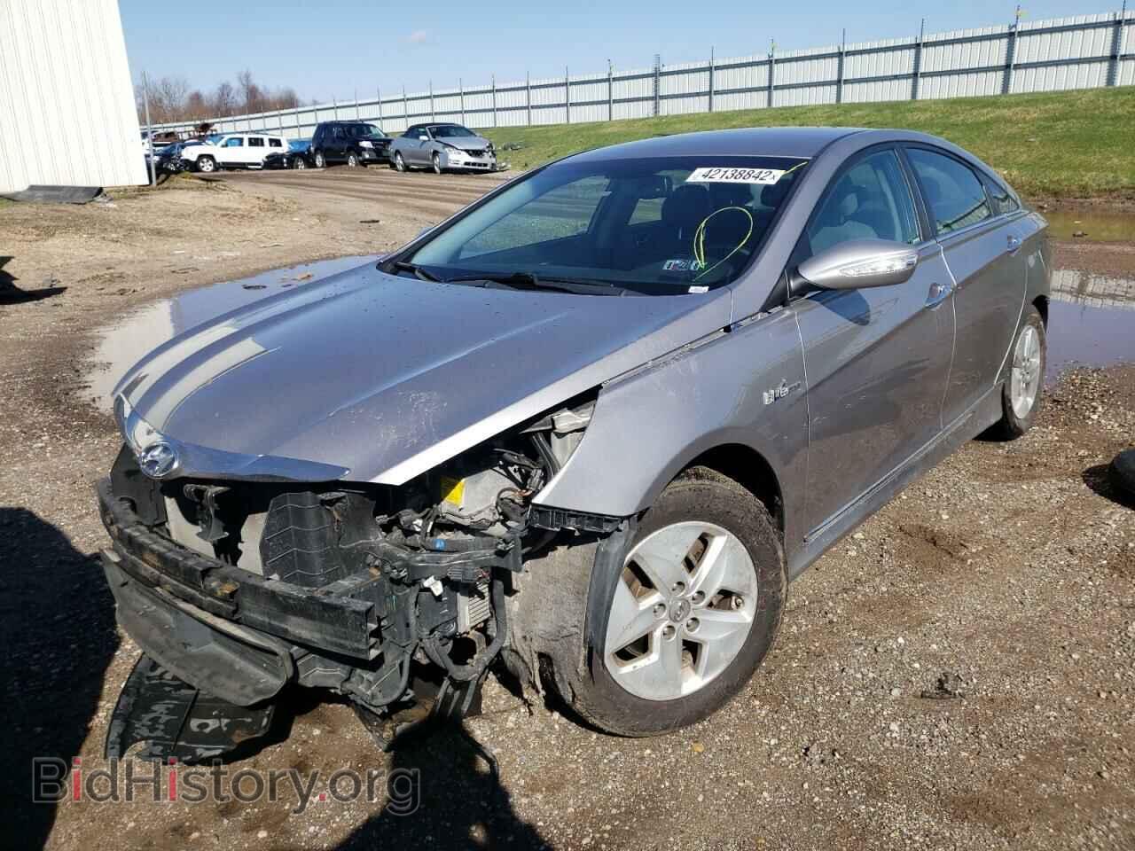2012 HYUNDAI SONATA - VIN: KMHEC4A48CA026586 - Фото 2