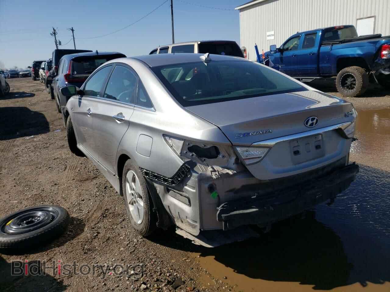 2012 HYUNDAI SONATA - VIN: KMHEC4A48CA026586 - Фото 3