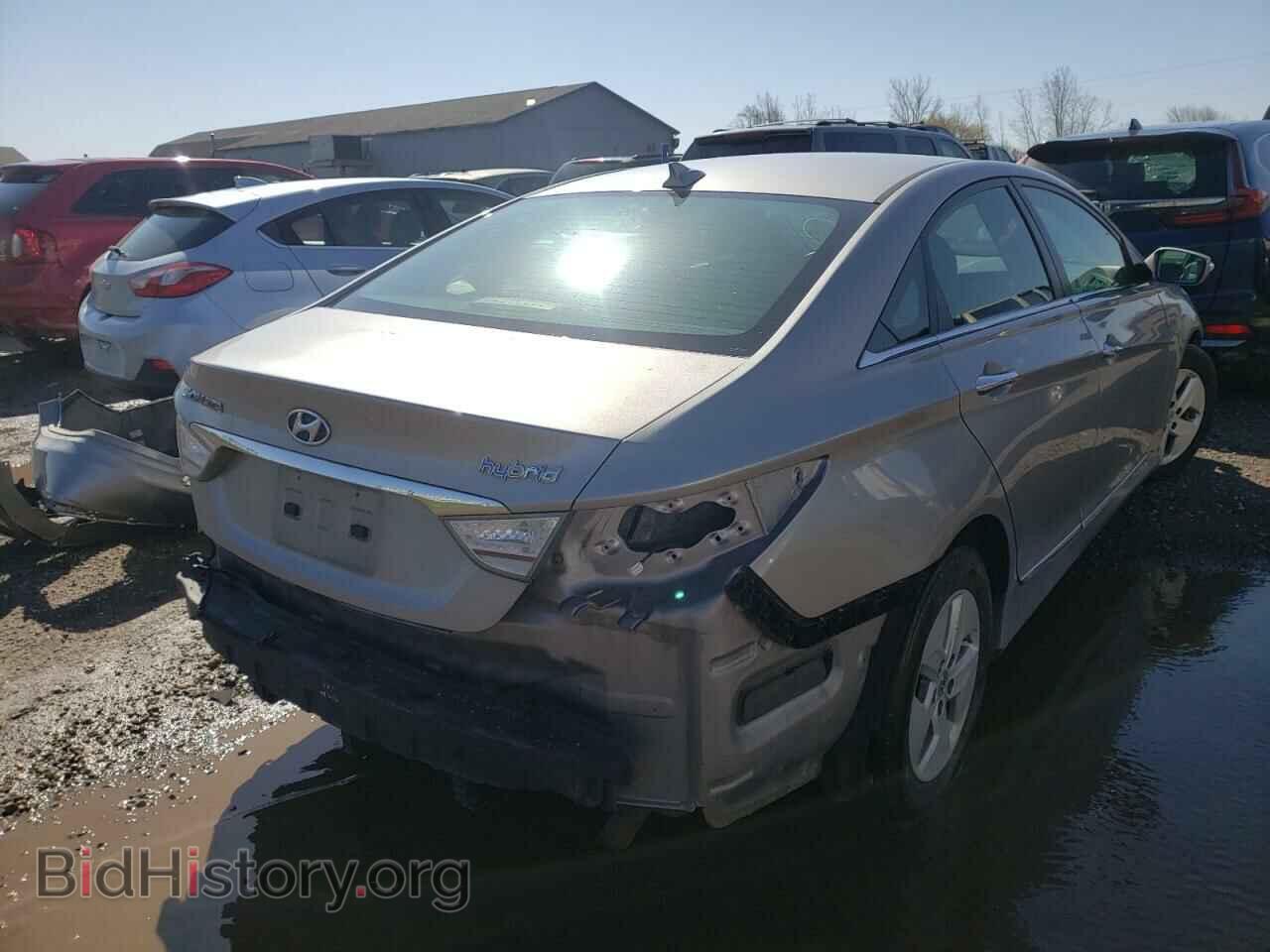 2012 HYUNDAI SONATA - VIN: KMHEC4A48CA026586 - Фото 4